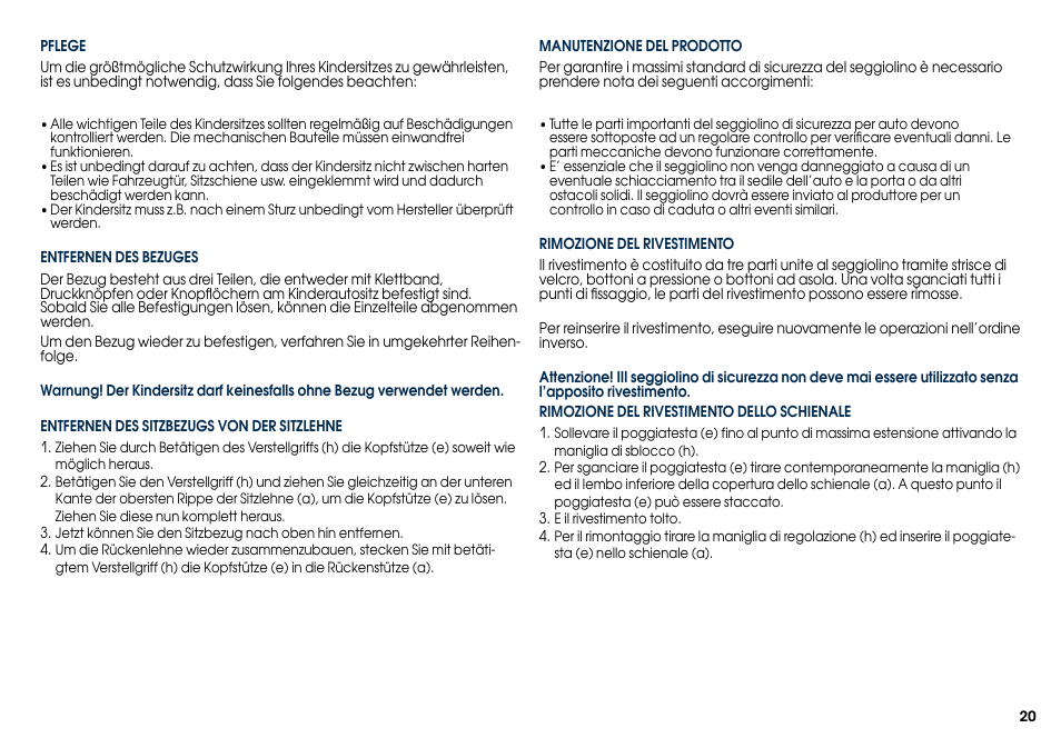 Cybex SOLUTION X-FIX User Manual | Page 22 / 76