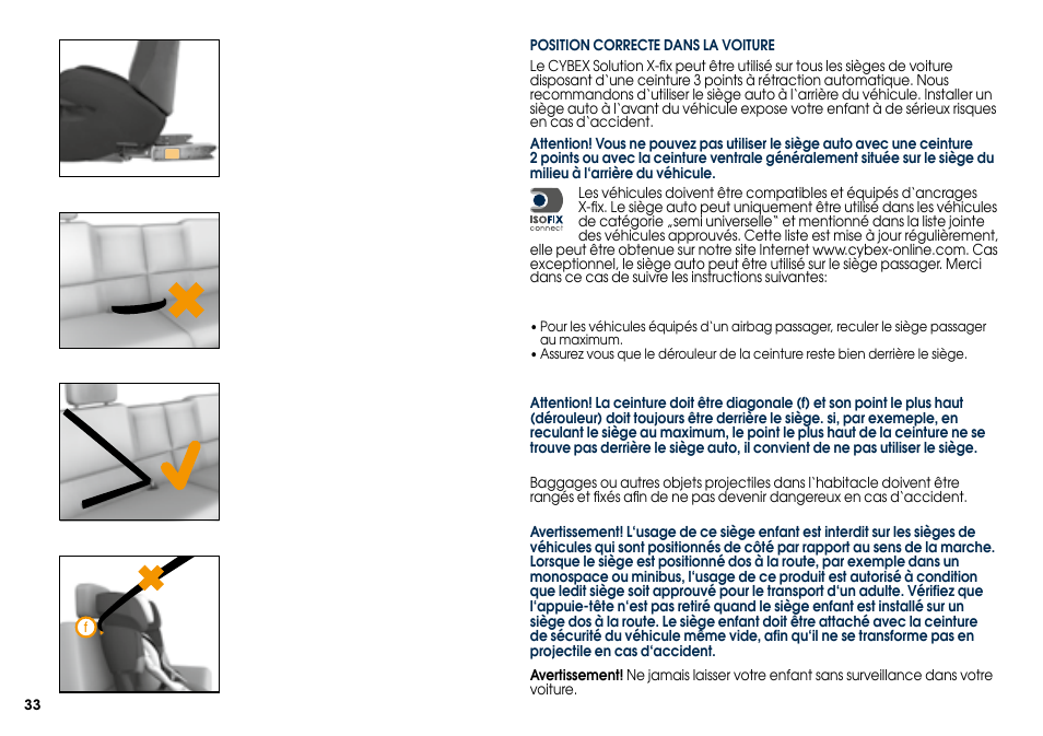 Cybex SOLUTION X-FIX User Manual | Page 35 / 76