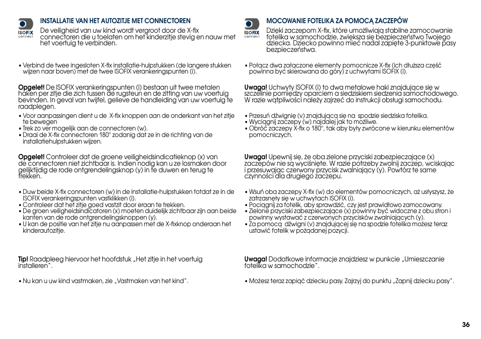 Cybex SOLUTION X-FIX User Manual | Page 38 / 76