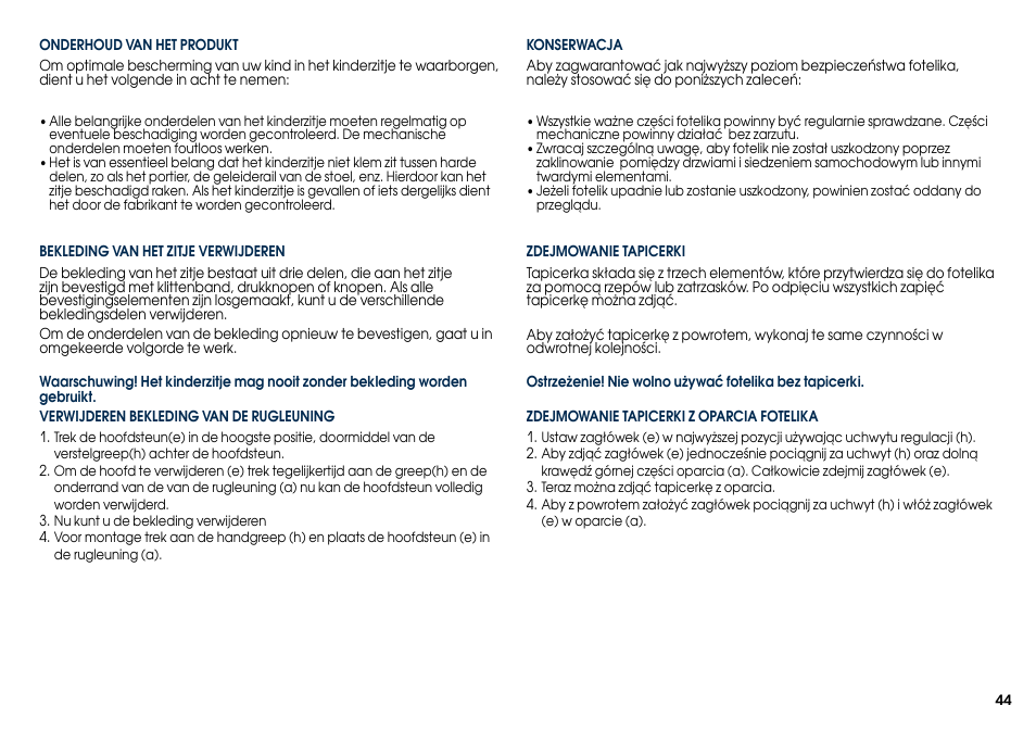 Cybex SOLUTION X-FIX User Manual | Page 46 / 76