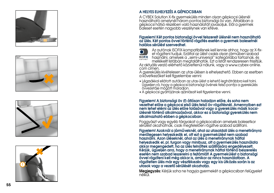 Cybex SOLUTION X-FIX User Manual | Page 57 / 76