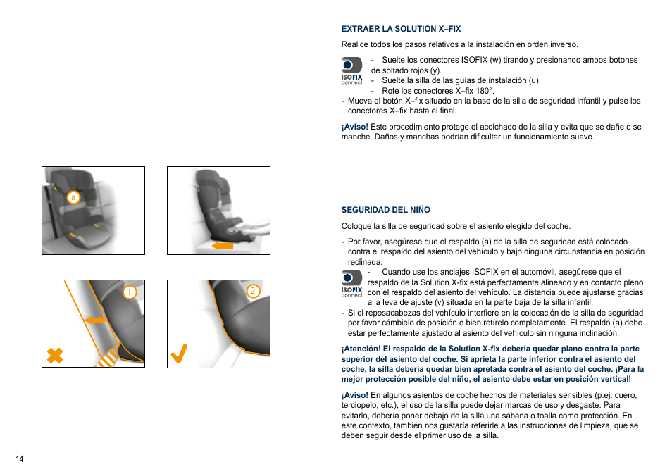 Cybex SOLUTION X-FIX User Manual | Page 14 / 72