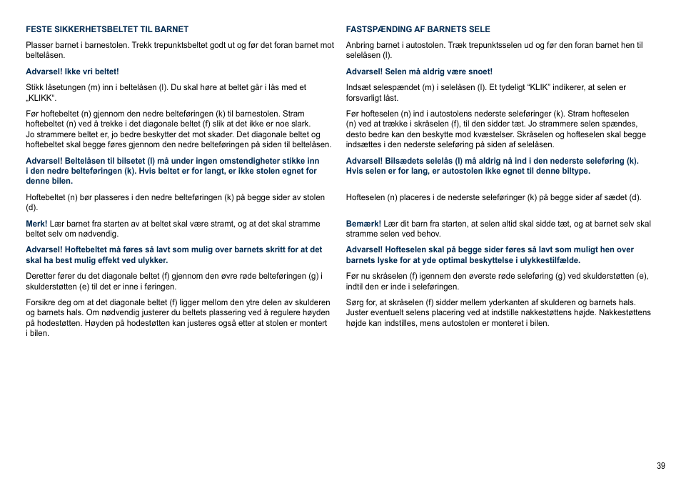 Cybex SOLUTION X-FIX User Manual | Page 39 / 72