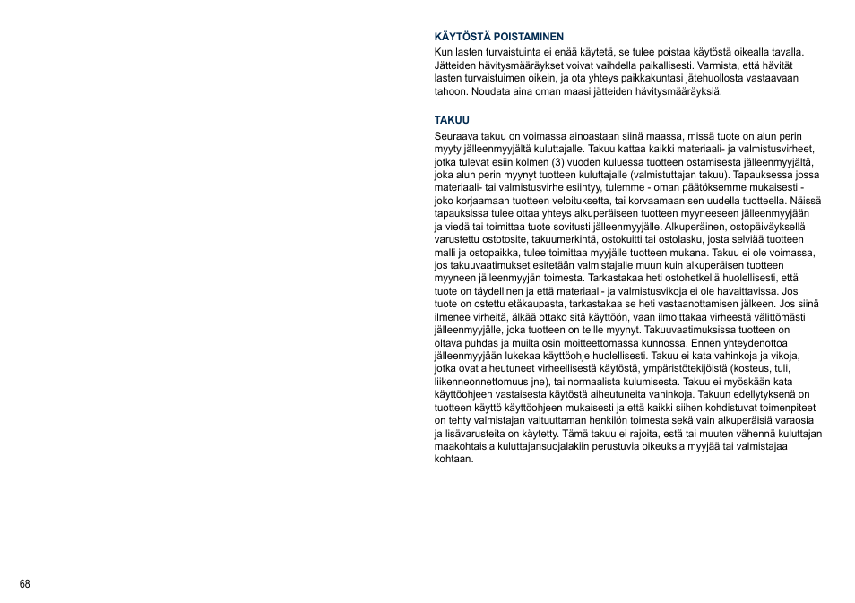 Cybex SOLUTION X-FIX User Manual | Page 68 / 72