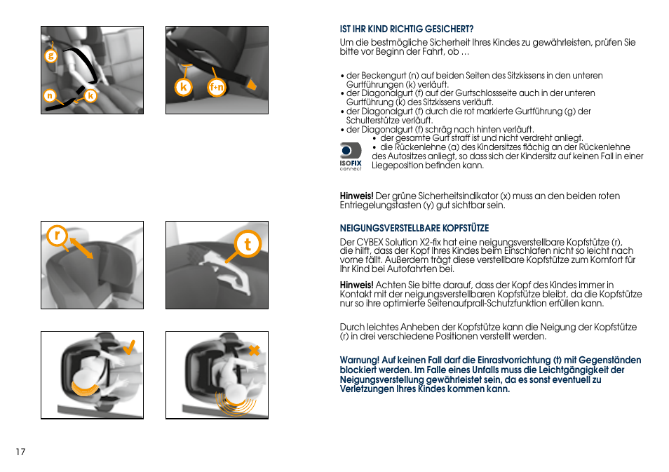 Cybex SOLUTION X2-FIX User Manual | Page 19 / 76