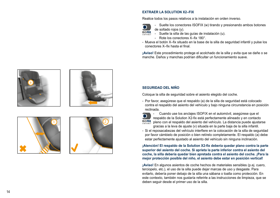 Cybex SOLUTION X2-FIX User Manual | Page 14 / 72