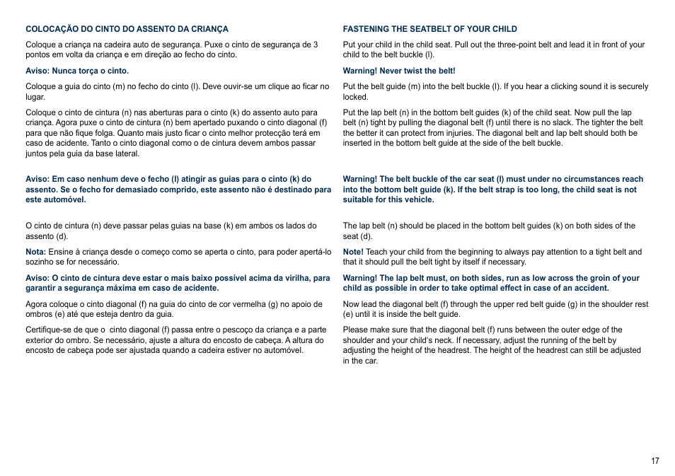 Cybex SOLUTION X2-FIX User Manual | Page 17 / 72