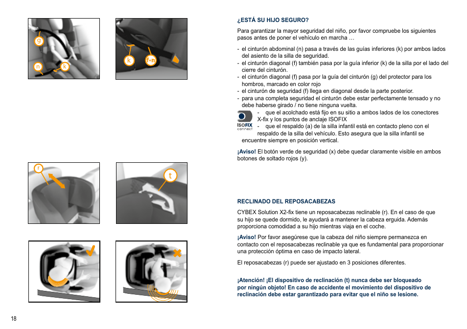 Cybex SOLUTION X2-FIX User Manual | Page 18 / 72