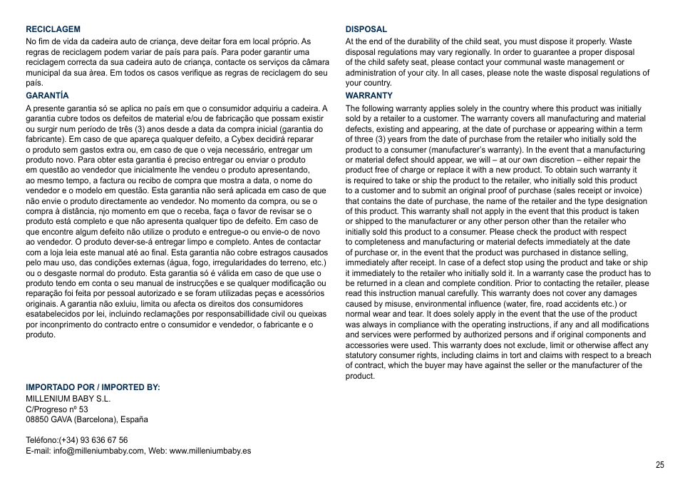 Cybex SOLUTION X2-FIX User Manual | Page 25 / 72
