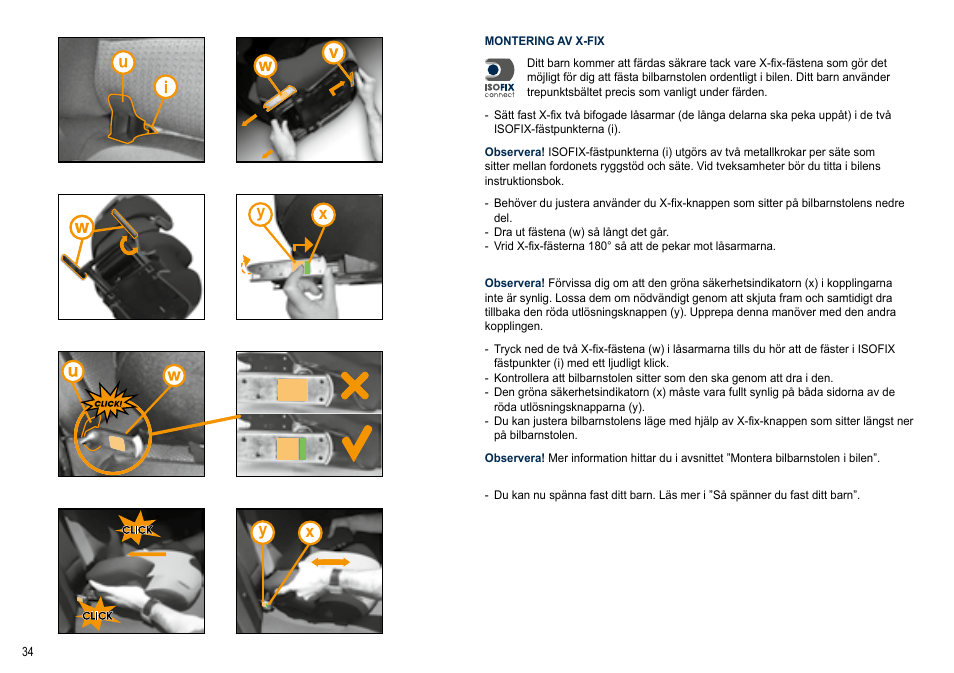 Xy x y | Cybex SOLUTION X2-FIX User Manual | Page 34 / 72