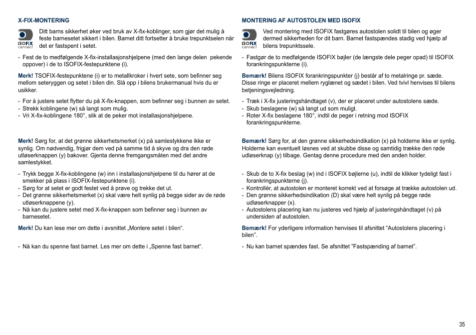 Cybex SOLUTION X2-FIX User Manual | Page 35 / 72