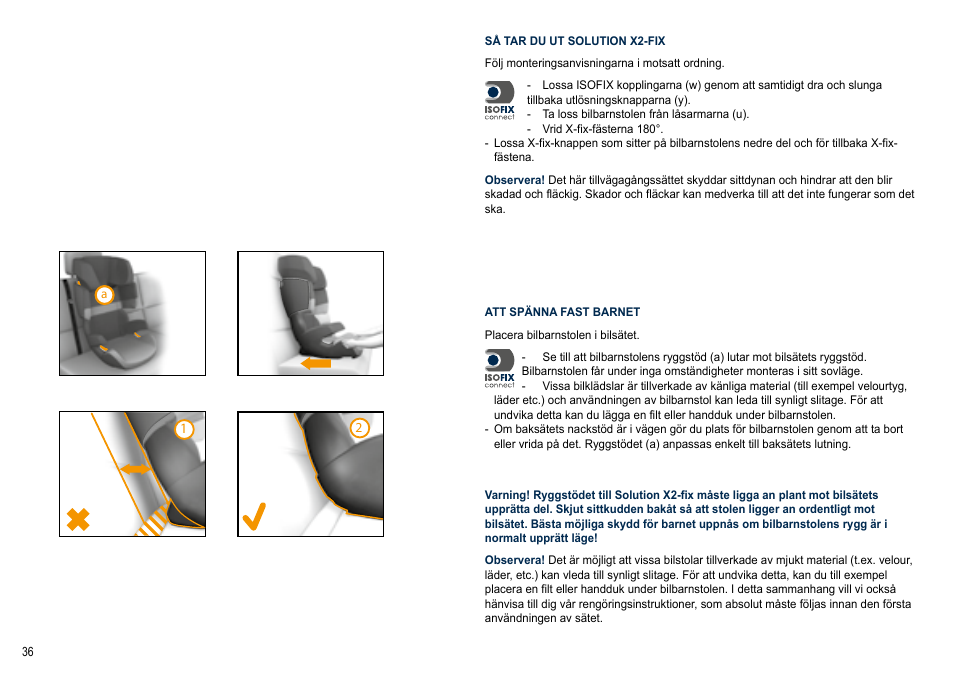Cybex SOLUTION X2-FIX User Manual | Page 36 / 72