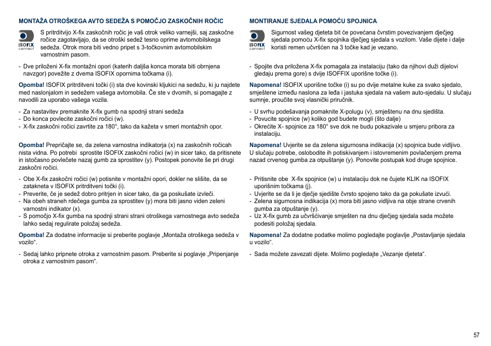Cybex SOLUTION X2-FIX User Manual | Page 57 / 72