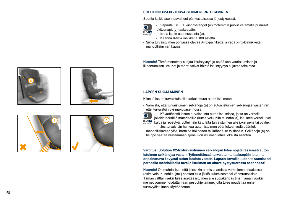 Cybex SOLUTION X2-FIX User Manual | Page 58 / 72
