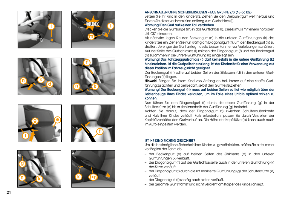 Cybex PALLAS-FIX User Manual | Page 23 / 84