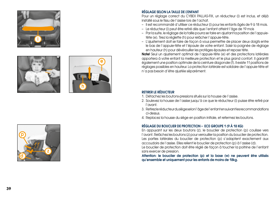 Cybex PALLAS-FIX User Manual | Page 41 / 84