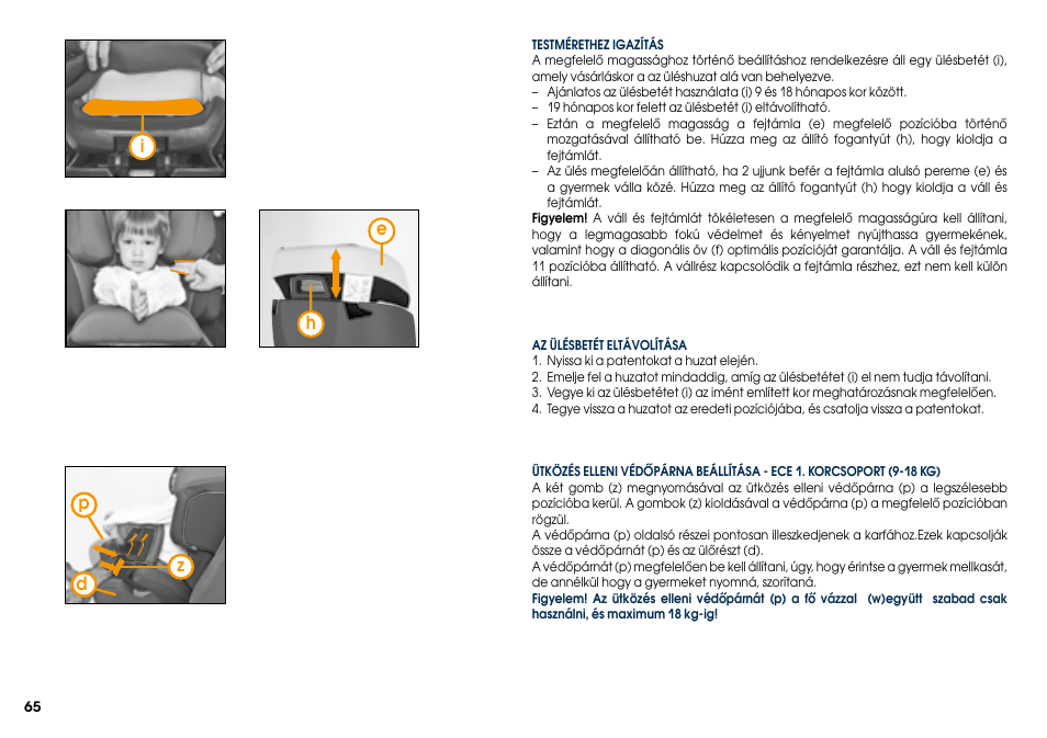 Cybex PALLAS-FIX User Manual | Page 67 / 84