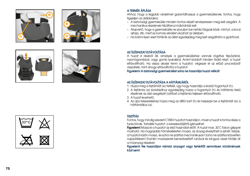 Cybex PALLAS-FIX User Manual | Page 77 / 84