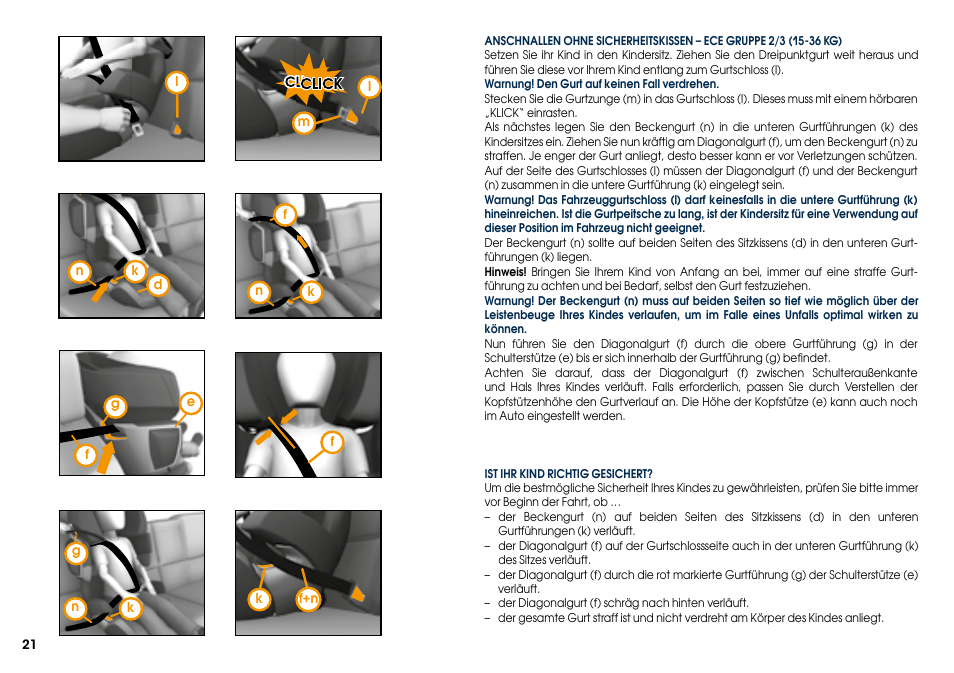 Cybex PALLAS 2-FIX User Manual | Page 23 / 84