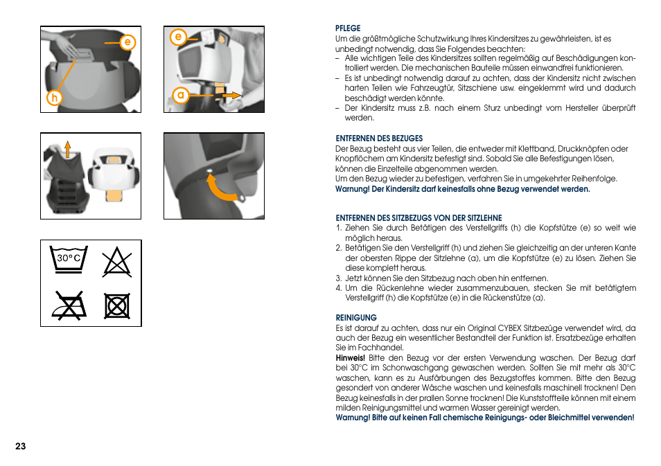 Cybex PALLAS 2-FIX User Manual | Page 25 / 84
