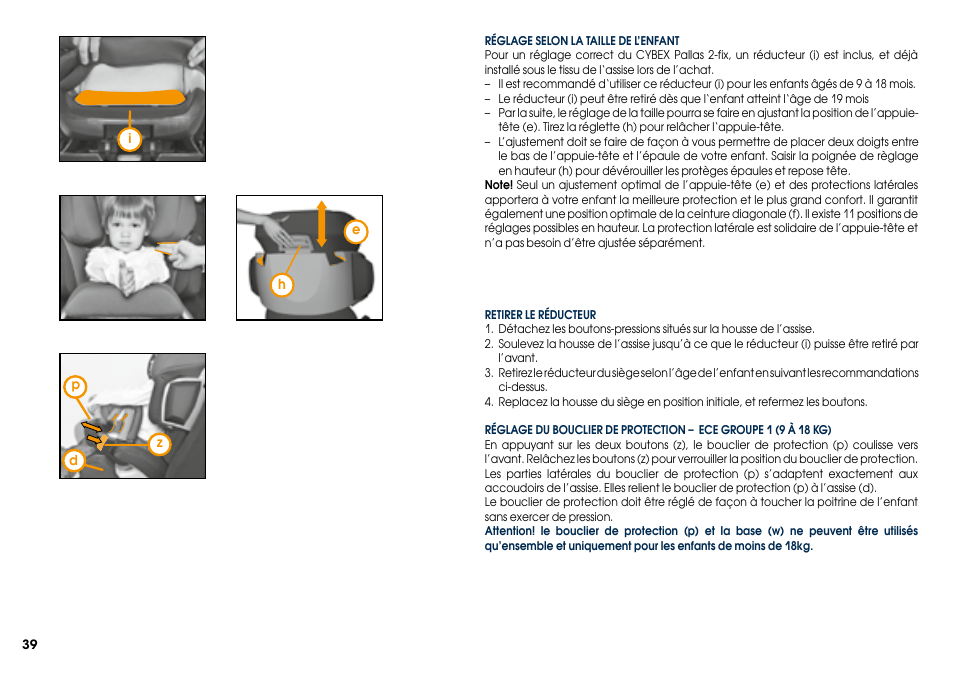 Cybex PALLAS 2-FIX User Manual | Page 41 / 84