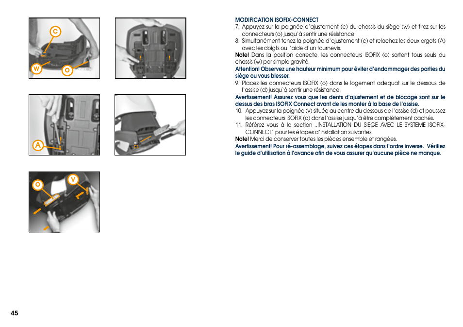Cybex PALLAS 2-FIX User Manual | Page 47 / 84