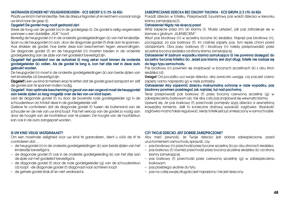 Cybex PALLAS 2-FIX User Manual | Page 50 / 84