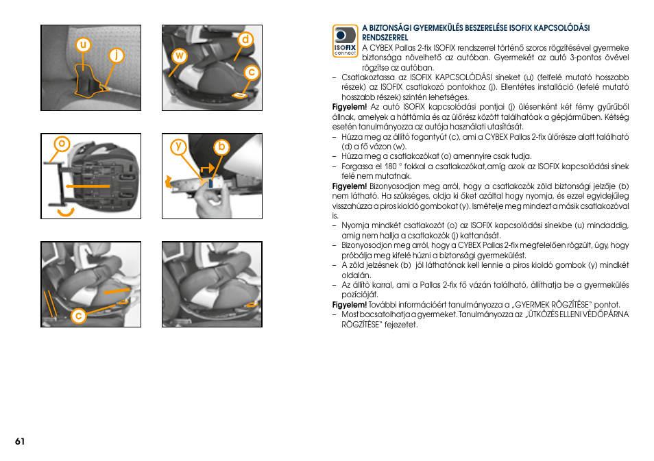 Cybex PALLAS 2-FIX User Manual | Page 63 / 84
