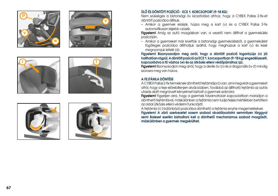Cybex PALLAS 2-FIX User Manual | Page 69 / 84