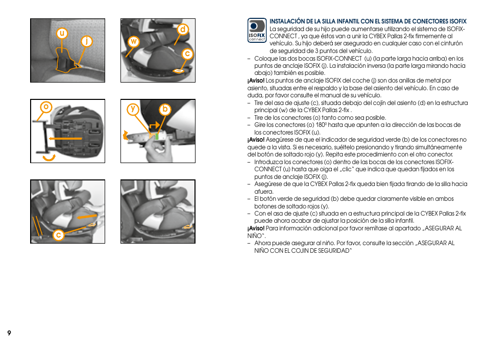 Cybex PALLAS 2-FIX User Manual | Page 11 / 82