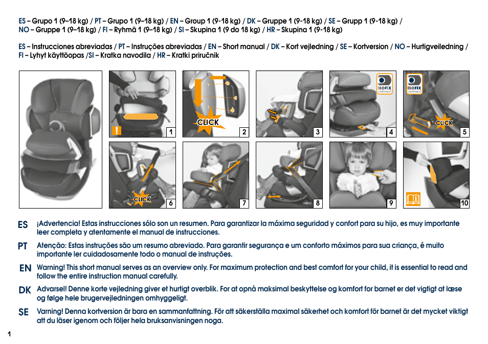 Cybex PALLAS 2-FIX User Manual | Page 3 / 82