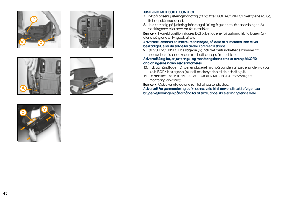 Cybex PALLAS 2-FIX User Manual | Page 47 / 82