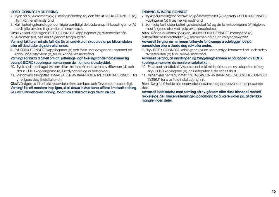 Cybex PALLAS 2-FIX User Manual | Page 48 / 82