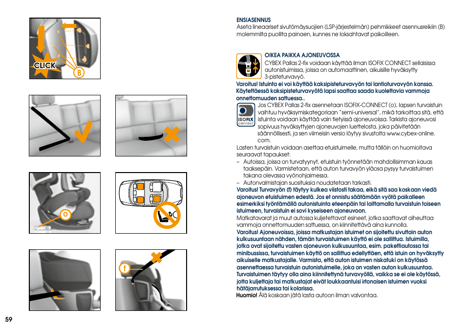 Fo b | Cybex PALLAS 2-FIX User Manual | Page 61 / 82