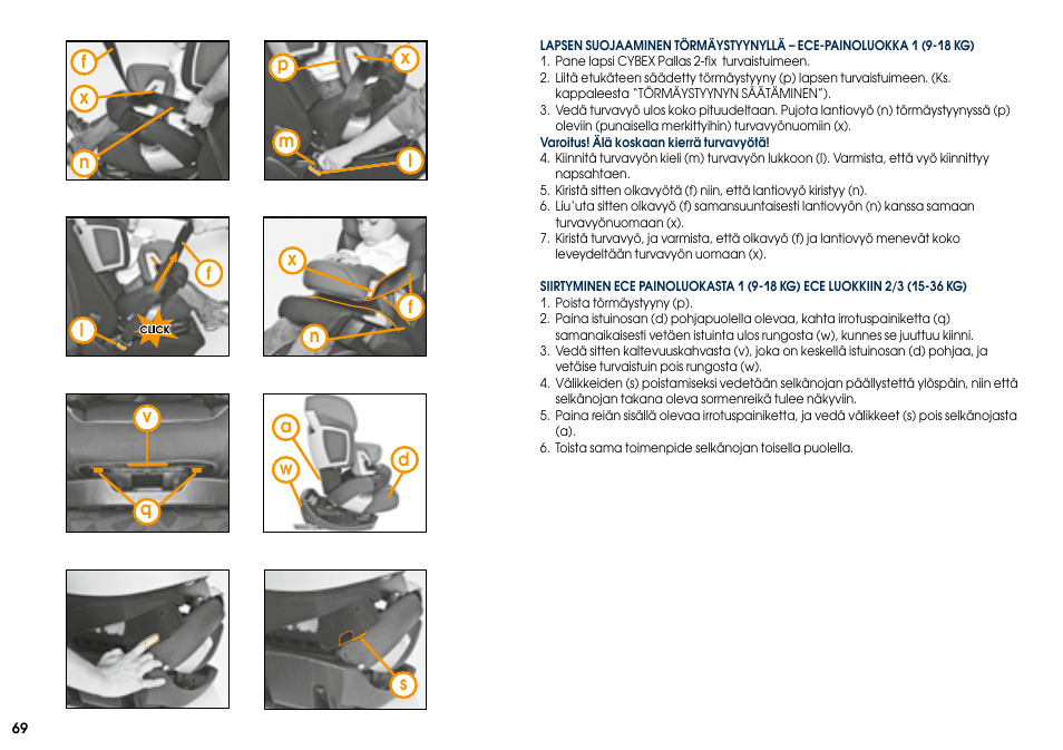 Cybex PALLAS 2-FIX User Manual | Page 71 / 82