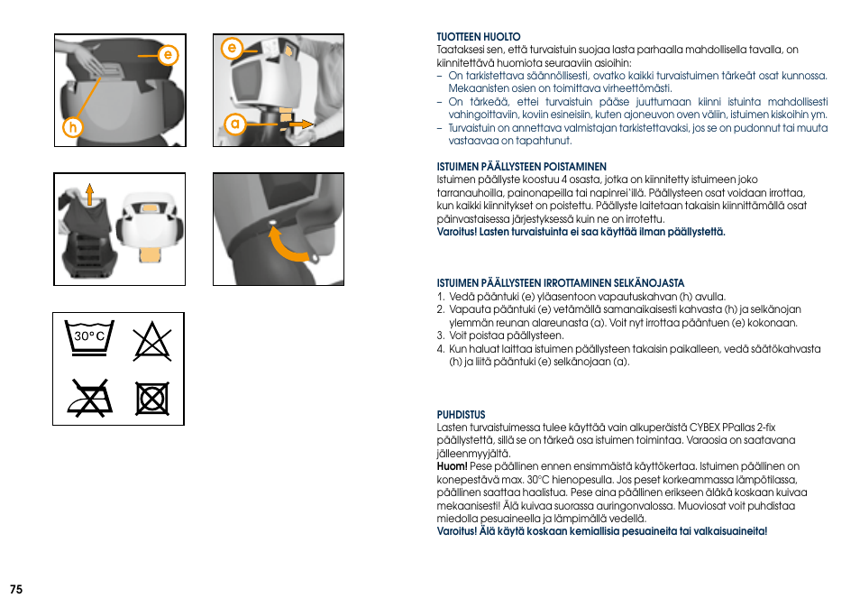 Cybex PALLAS 2-FIX User Manual | Page 77 / 82