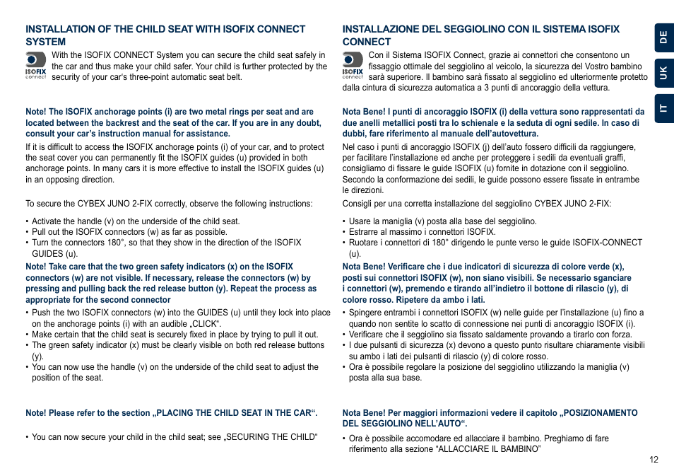 Cybex JUNO 2-FIX User Manual | Page 13 / 72