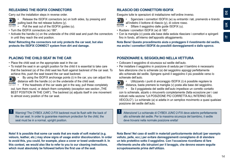 Cybex JUNO 2-FIX User Manual | Page 15 / 72