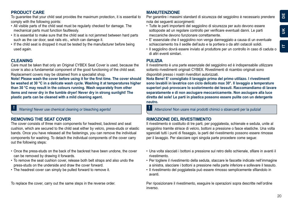 Cybex JUNO 2-FIX User Manual | Page 21 / 72