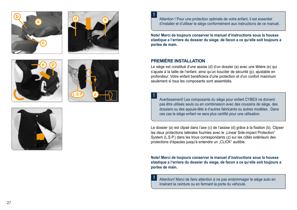 Cybex JUNO 2-FIX User Manual | Page 28 / 72