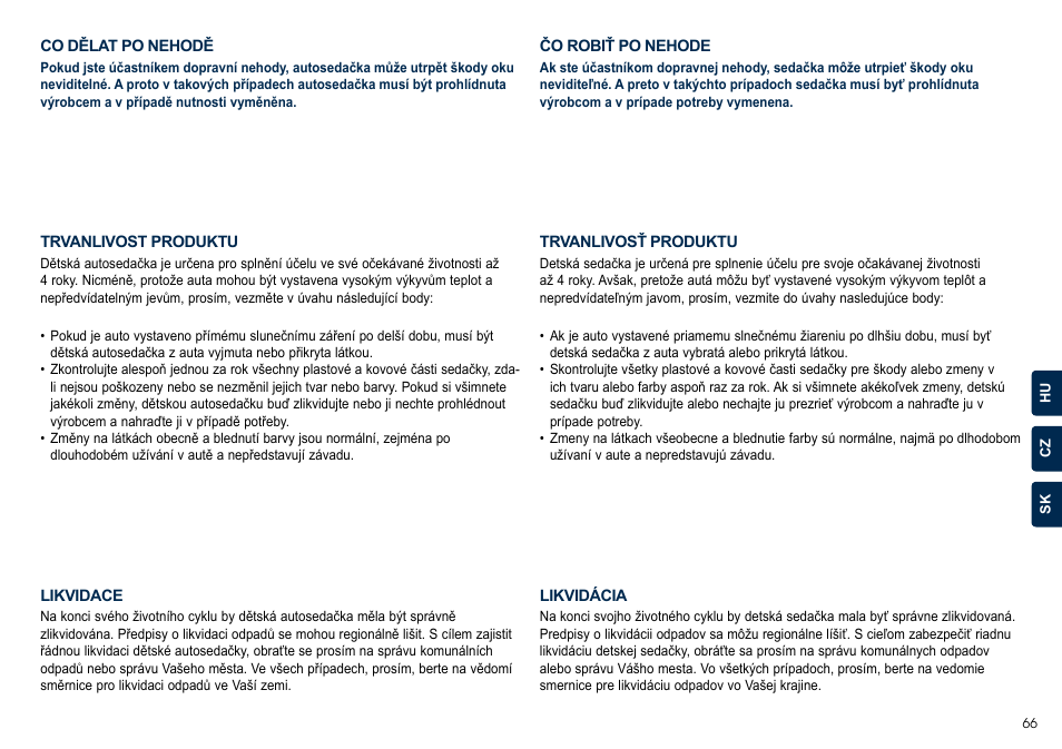 Cybex JUNO 2-FIX User Manual | Page 67 / 72