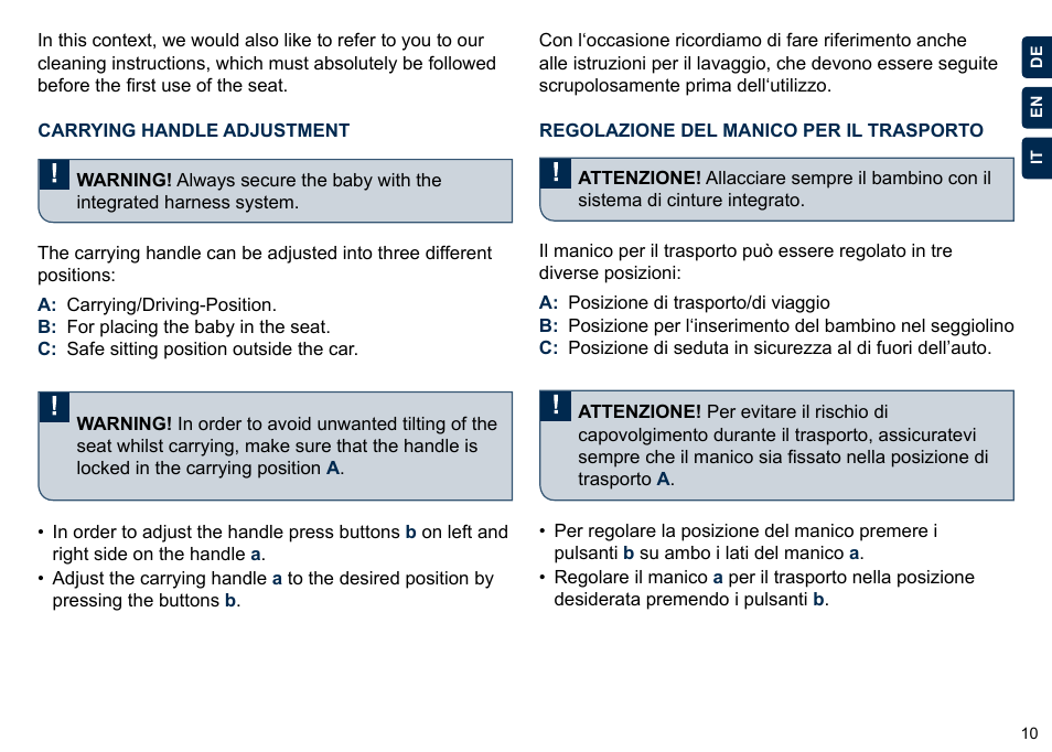 Cybex ATON 4 User Manual | Page 12 / 132