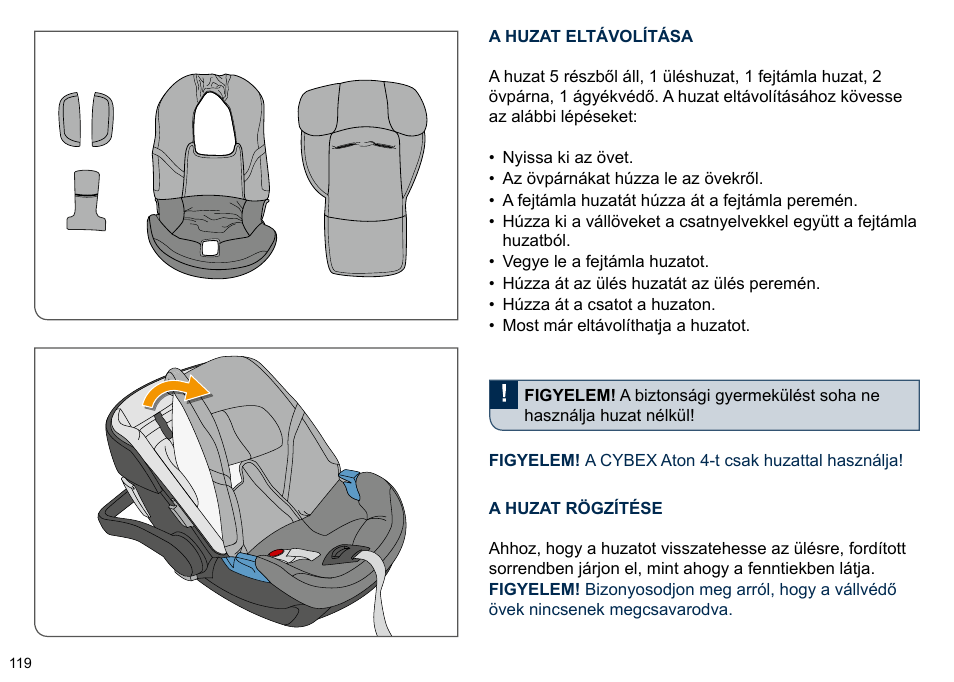 Cybex ATON 4 User Manual | Page 121 / 132