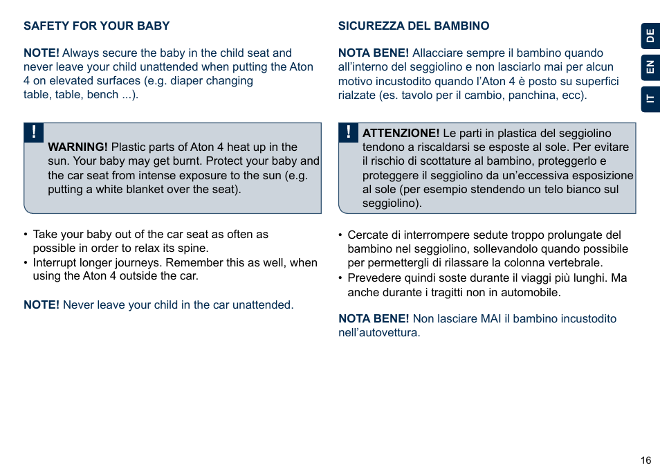 Cybex ATON 4 User Manual | Page 18 / 132