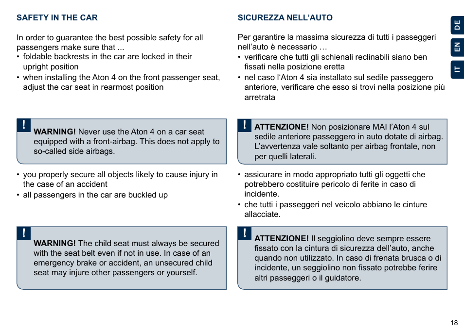 Cybex ATON 4 User Manual | Page 20 / 132