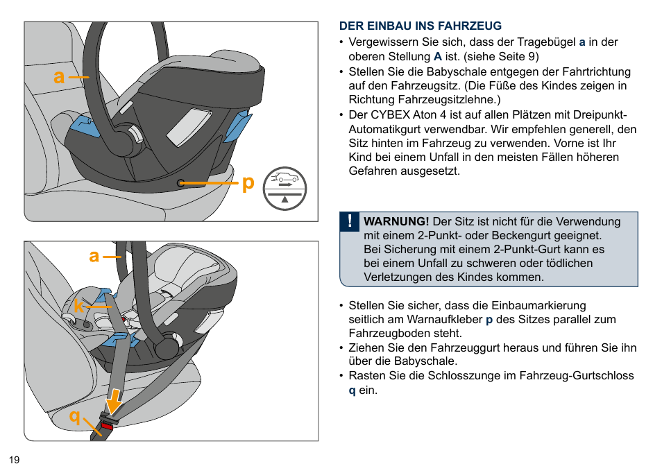 Cybex ATON 4 User Manual | Page 21 / 132