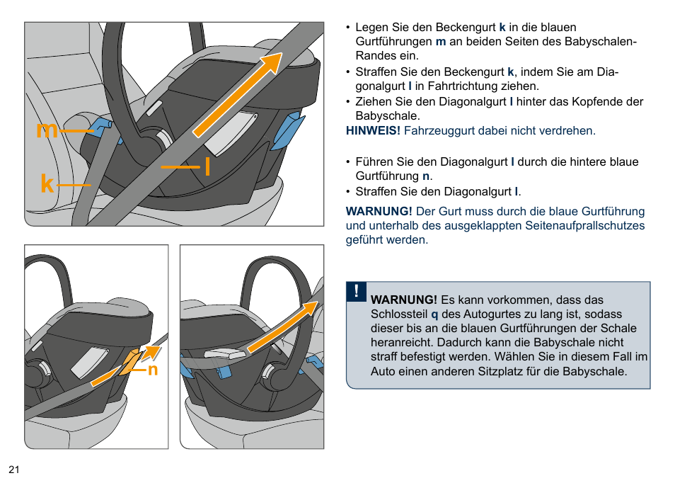 Cybex ATON 4 User Manual | Page 23 / 132