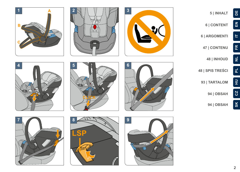 Cybex ATON 4 User Manual | Page 4 / 132