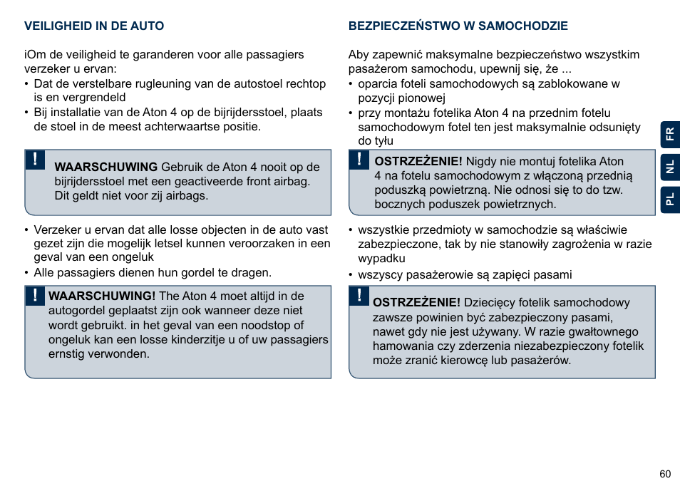 Cybex ATON 4 User Manual | Page 62 / 132