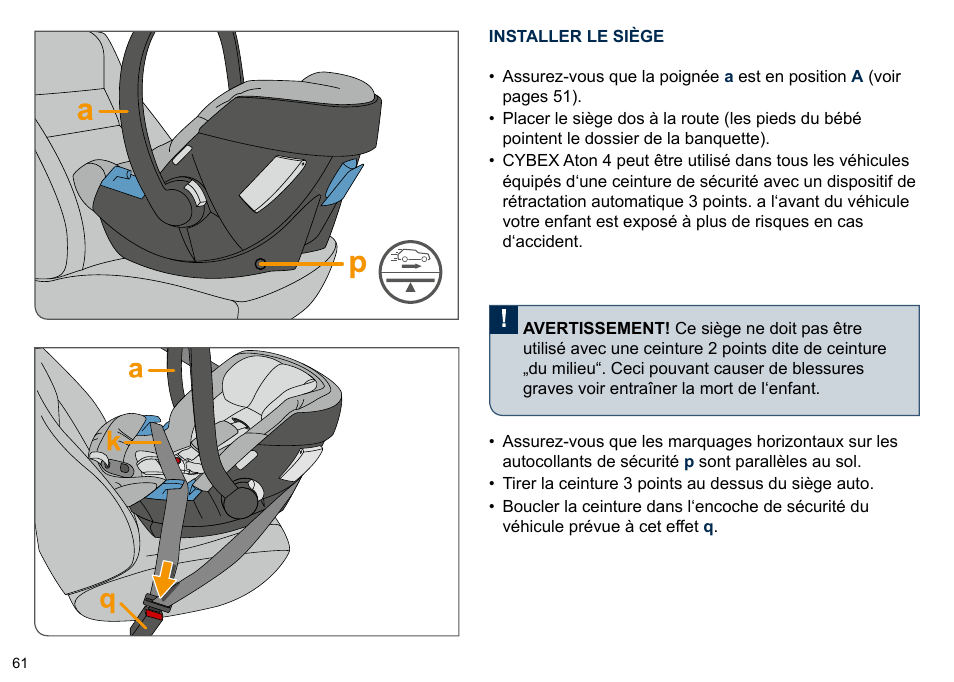 Cybex ATON 4 User Manual | Page 63 / 132